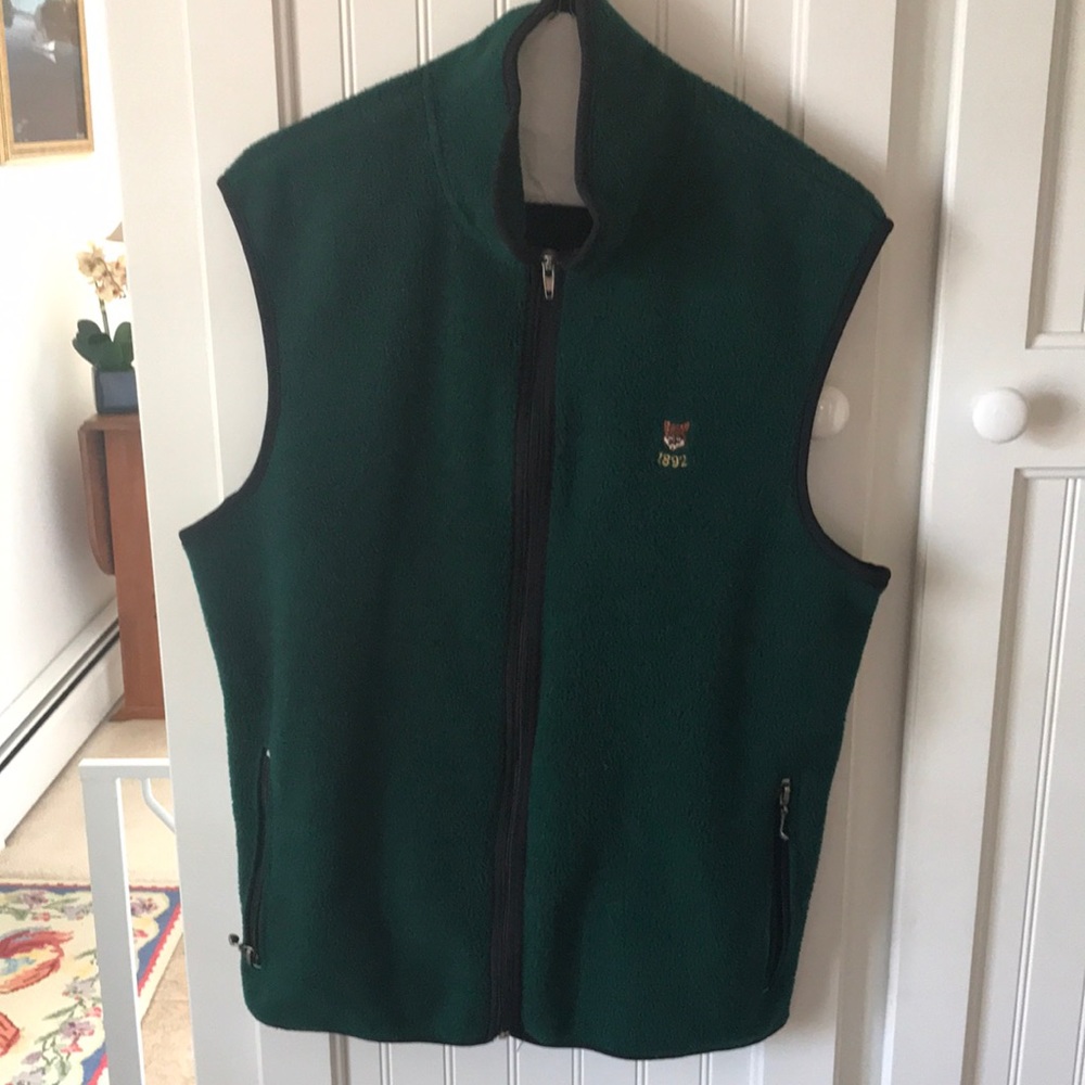 Fleece golf vest
